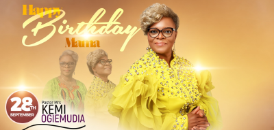 MAMA- PASTOR MRS KEMI'S OGIEMUDIA'S  BIRTHDAY