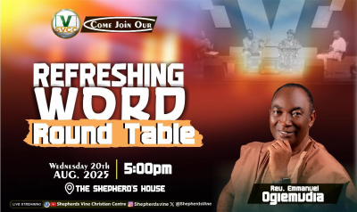 Refreshing Word Service- ROUNDTABLE