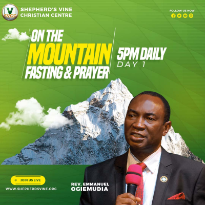 SVCC- ON THE MOUNTAIN- FASTING AND PRAYERS- 02-10-2025
