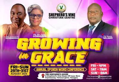 SVCC-GROWING IN GRACE SUNDAY31-08-2025